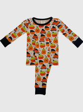 Bamboo Pumpkin Buds 2 Piece Long Sleeve Set